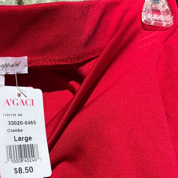 A’Gaci red fit and flare skirt - Picture 3 of 4